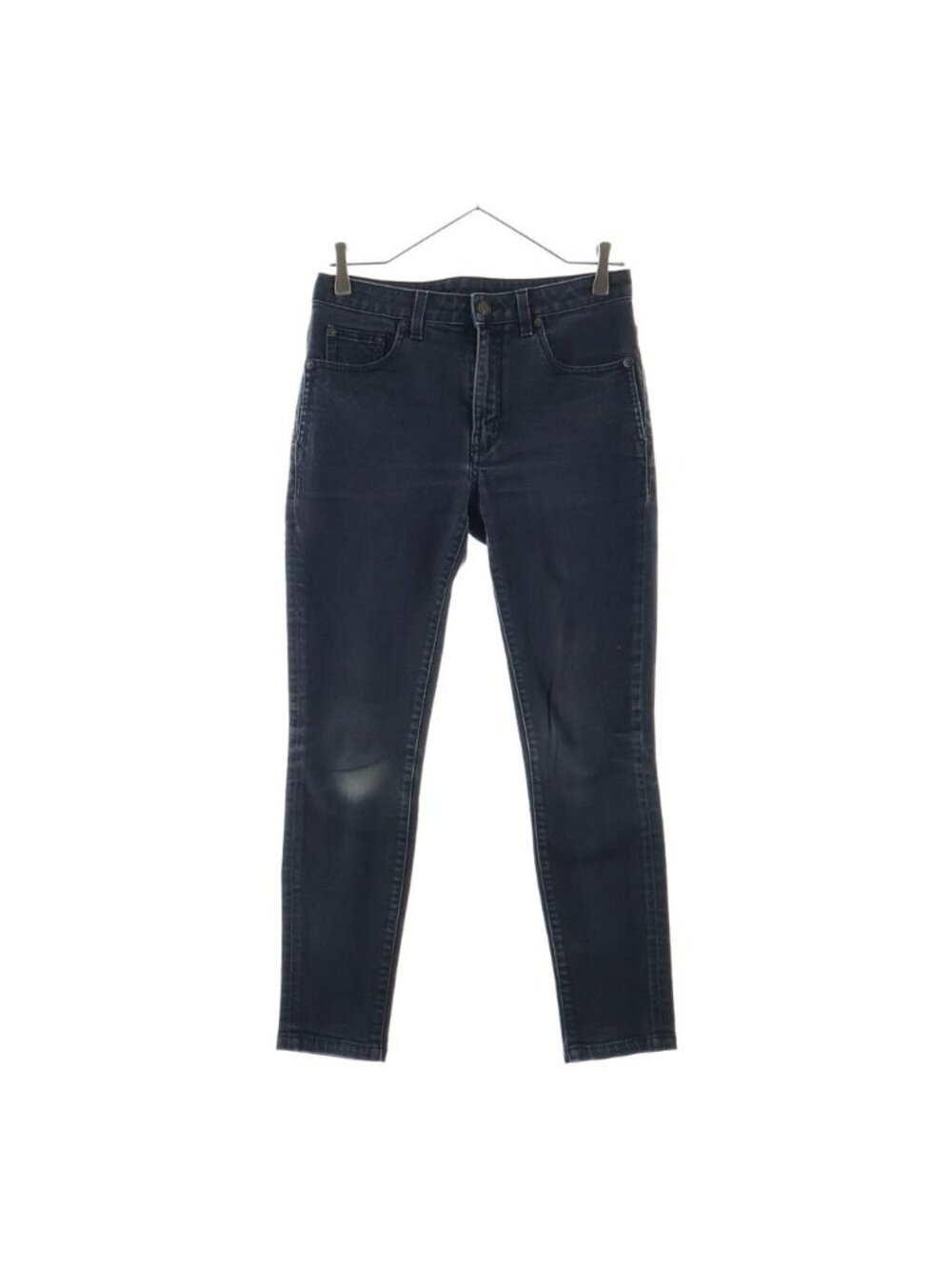 Saint Laurent Paris Denim Skinny Pants Black
